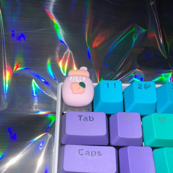 Peach Drink Custom Keycap - Picture 2 of 7